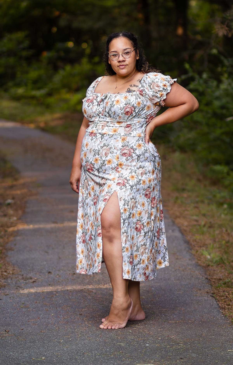 Adult Mila Milkmaid Dress Petite Stitchery Adult Mila Milkmaid Dress Petite Stitchery