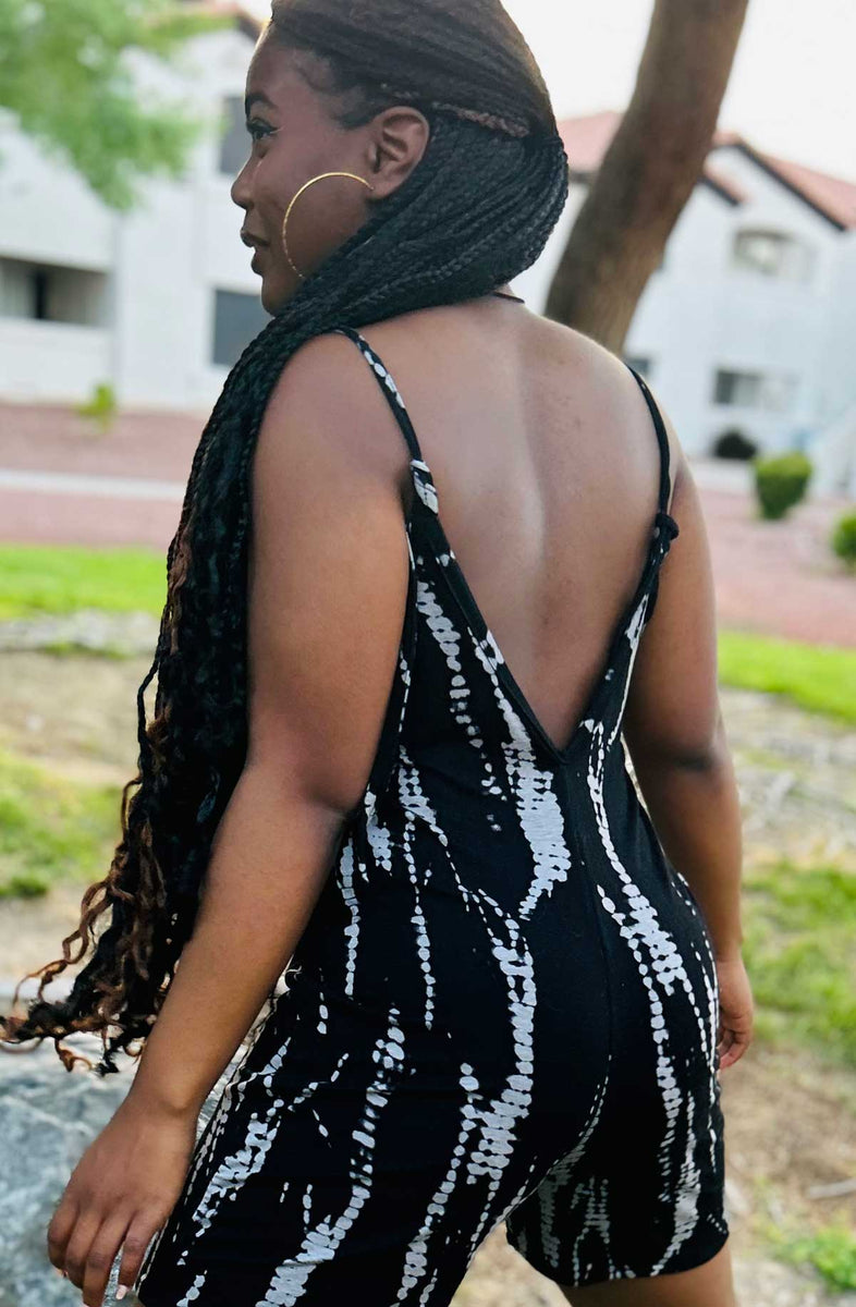 Adult Ryan Open Back Romper – Petite Stitchery