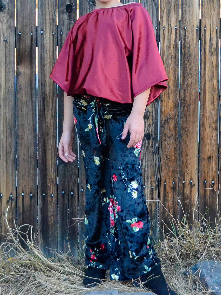 Adult Piper Palazzo Pants – Petite Stitchery