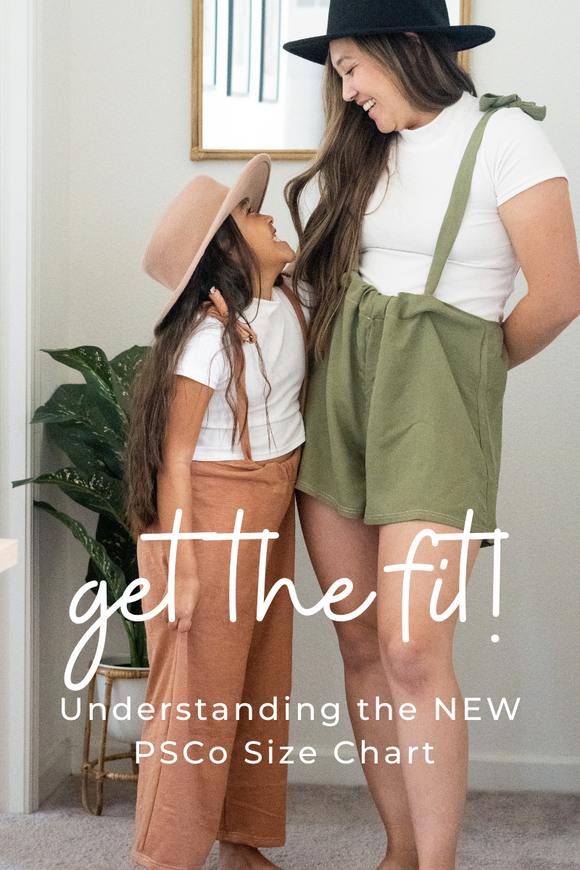 Get the Fit: Understanding the NEW PSCo Size Chart