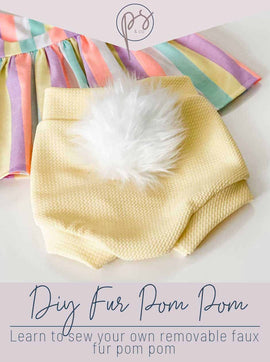 DIY Faux Fur Pom Pom
