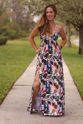 Adult Merrin Halter Romper & Dress