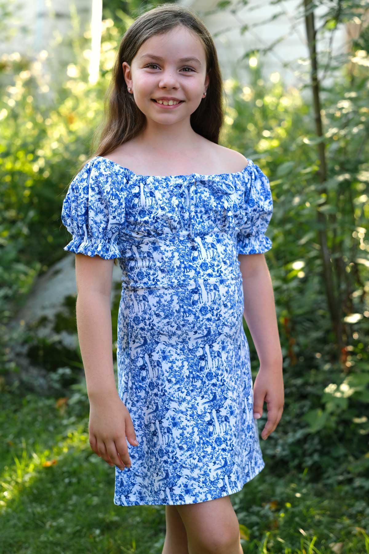 Kids Mila Milkmaid Dress – Petite Stitchery