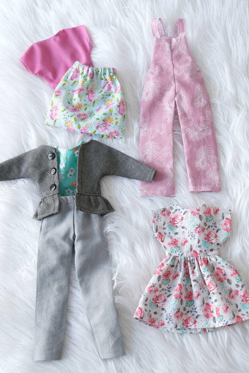 Dahlia Petite Rag Doll Wardrobe Bundle – Petite Stitchery