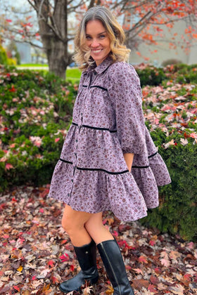 Adult Fairlen Tiered Babydoll Top & Dress