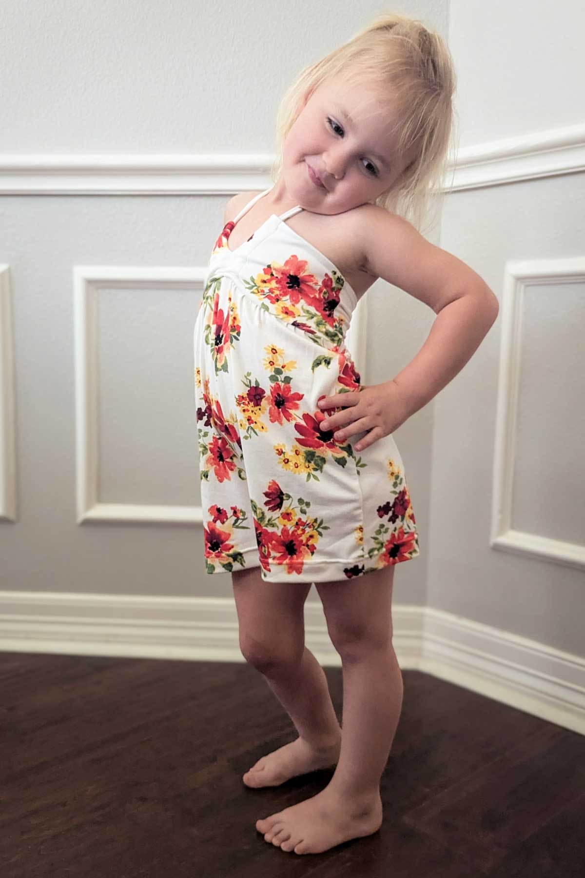 toddler halter dress Kids, Rainbow Black Princess Halter Dress
