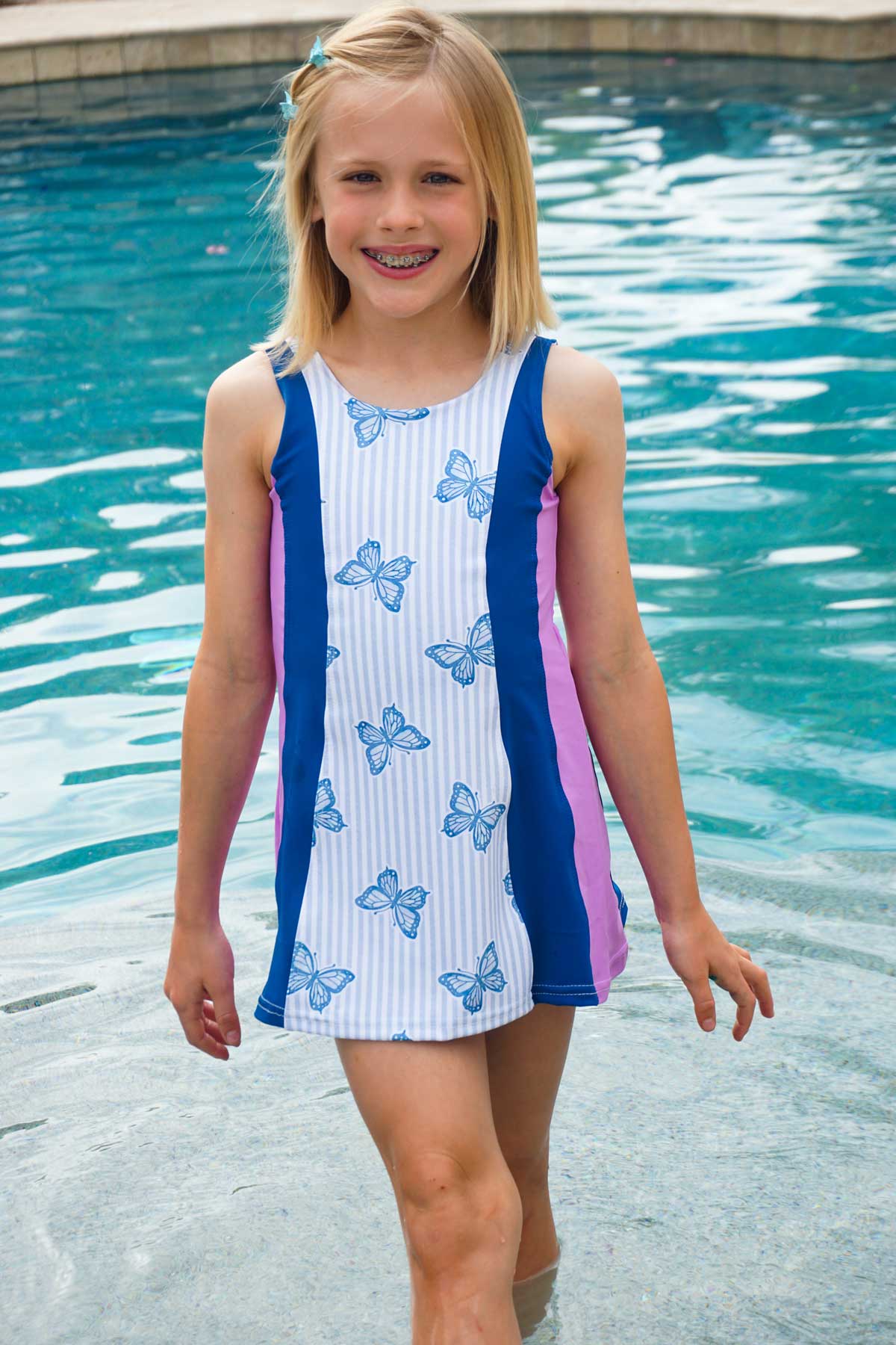Kids Fallon Swim Dress Add On – Petite Stitchery Kids Fallon Swim Dress Add On – Petite Stitchery
