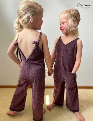 Kids Ryan Open Back Romper
