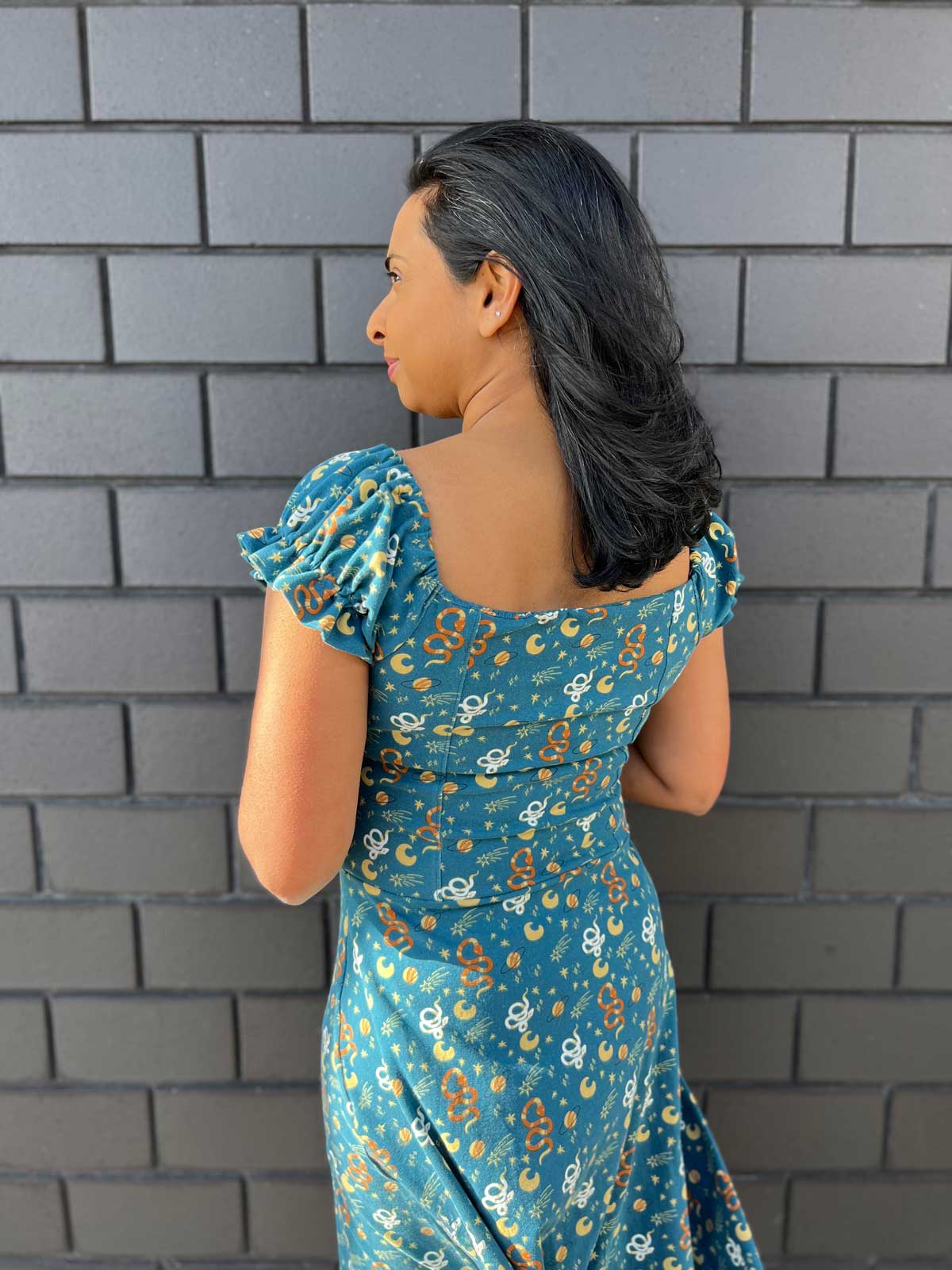 Adult Mila Milkmaid Dress Petite Stitchery Adult Mila Milkmaid Dress Petite Stitchery