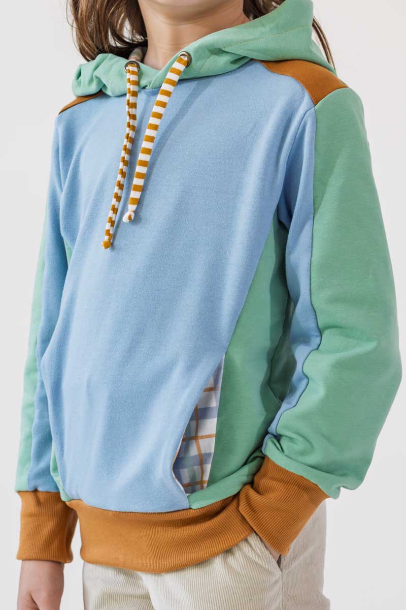 Kids Foster Colorblock Hoodie