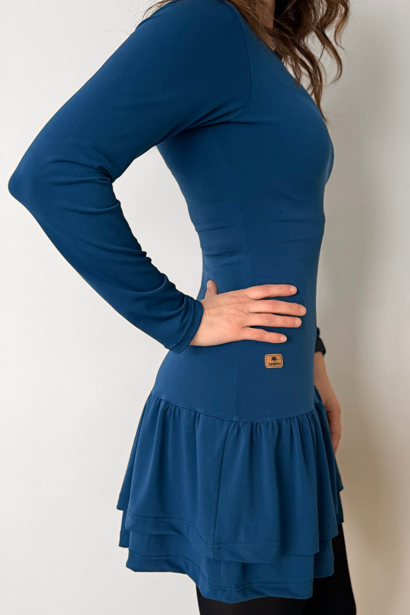 Adult Kaia Drop Waist Dress & Bodysuit Petite Stitchery Adult Kaia Drop Waist Dress & Bodysuit Petite Stitchery