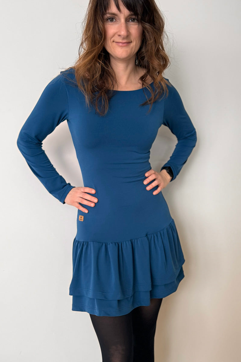Adult Kaia Drop Waist Dress & Bodysuit Petite Stitchery Adult Kaia Drop Waist Dress & Bodysuit Petite Stitchery