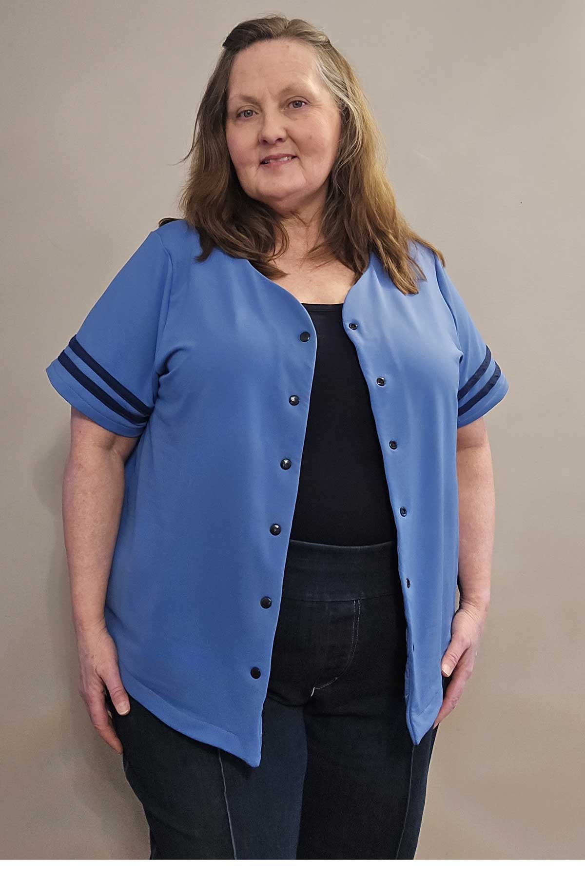 Adult Dalton Jersey Top & Dress Petite Stitchery Adult Dalton Jersey Top & Dress Petite Stitchery