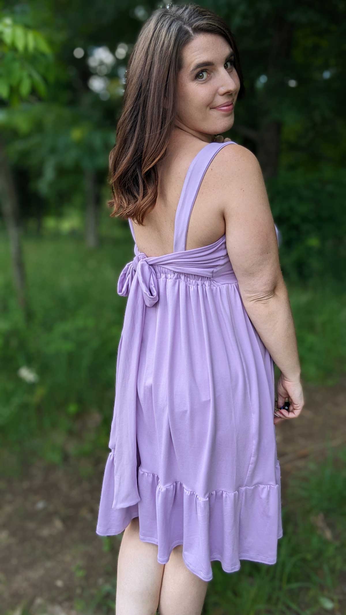 YAYA Babydoll Dress - Black