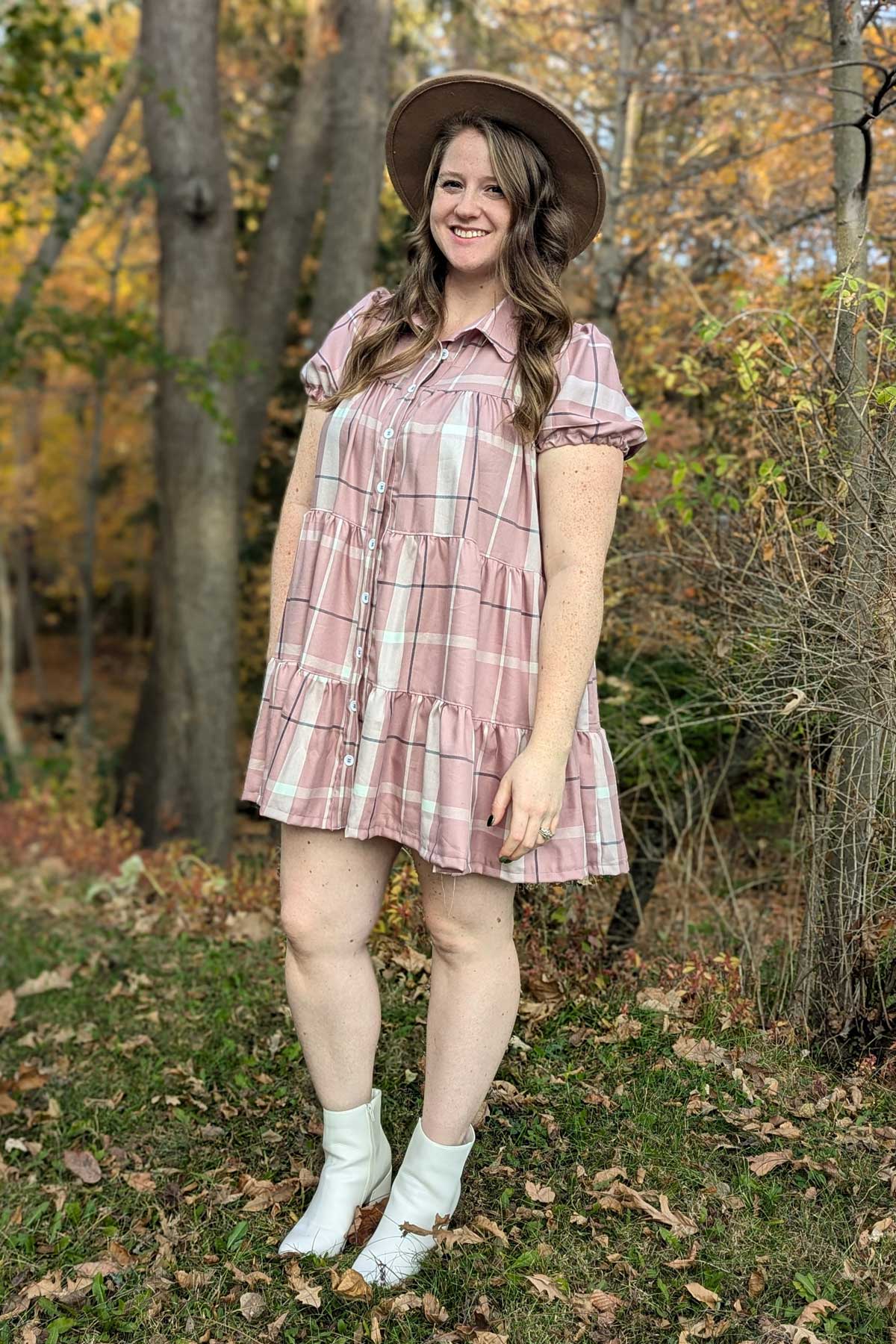 Adult Fairlen Tiered Babydoll Top & Dress Petite Stitchery Adult Fairlen Tiered Babydoll Top & Dress Petite Stitchery