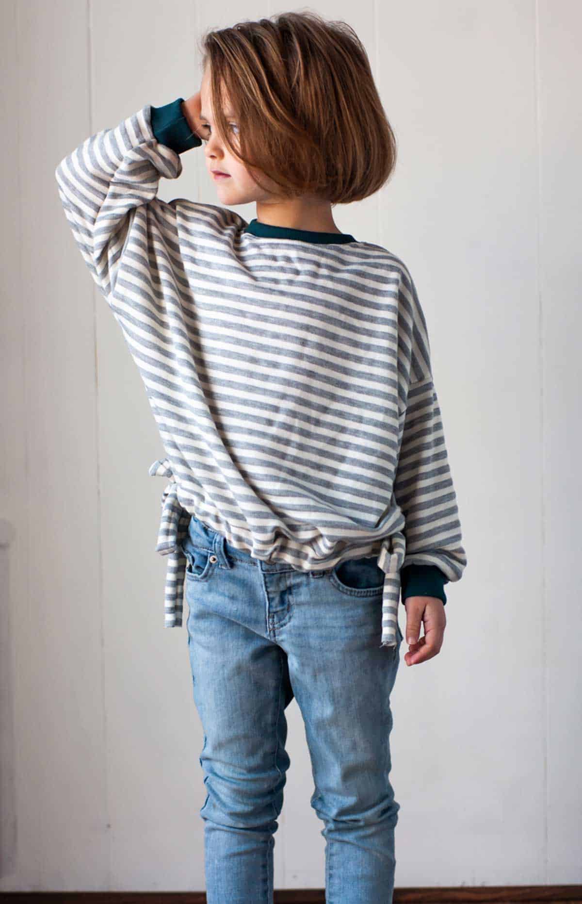 Kids Remy Sweater – Petite Stitchery