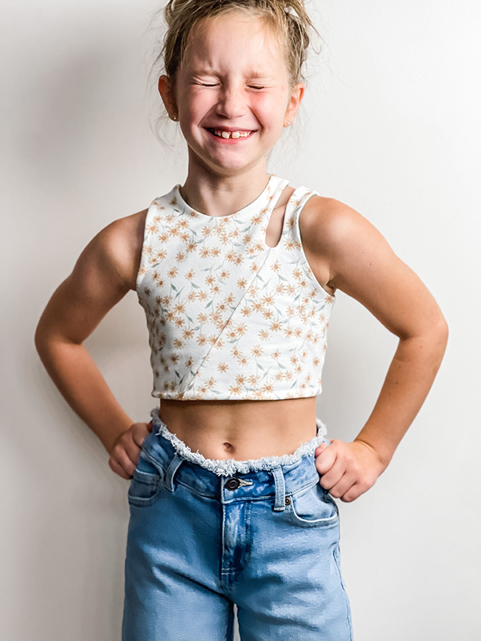 Kids Elowyn Sports Crop and Bra – Petite Stitchery