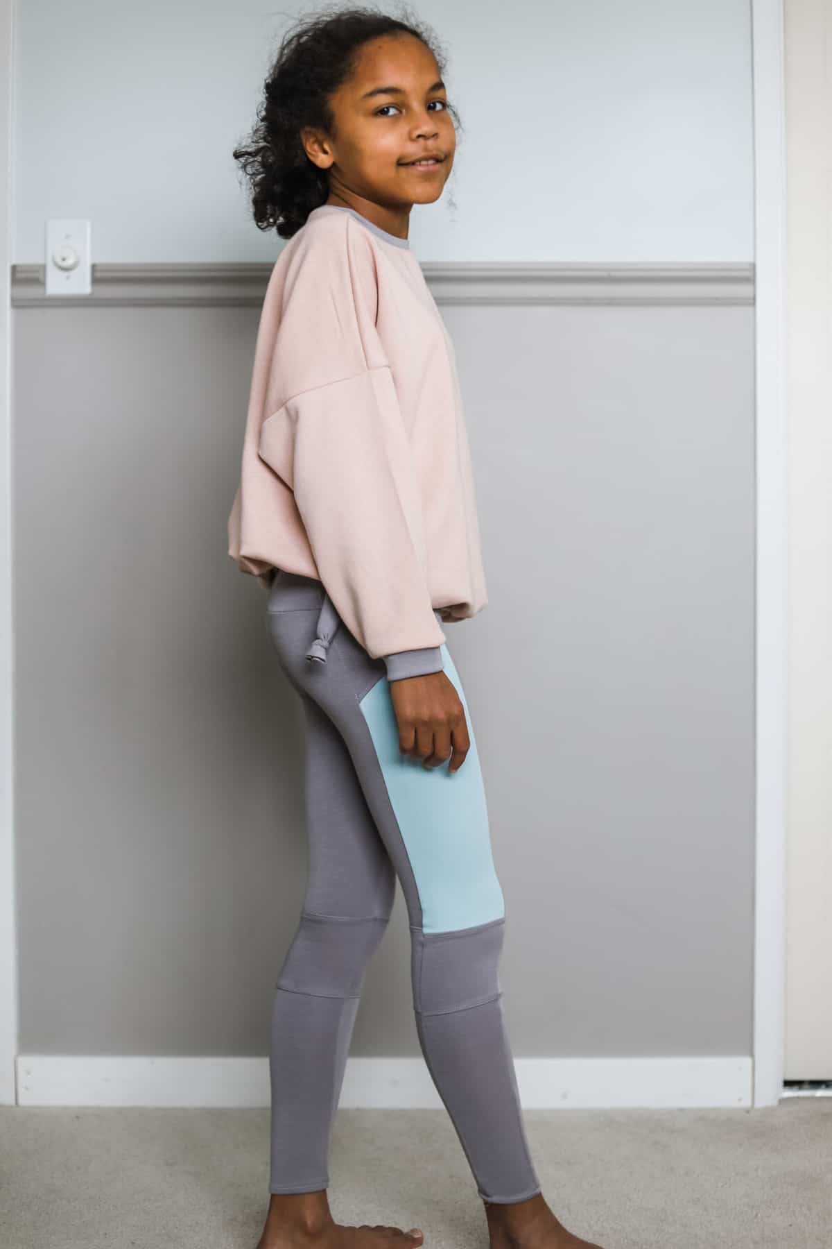 Pack of 3 Kids Plain Capri Tights – Trilane Fashion