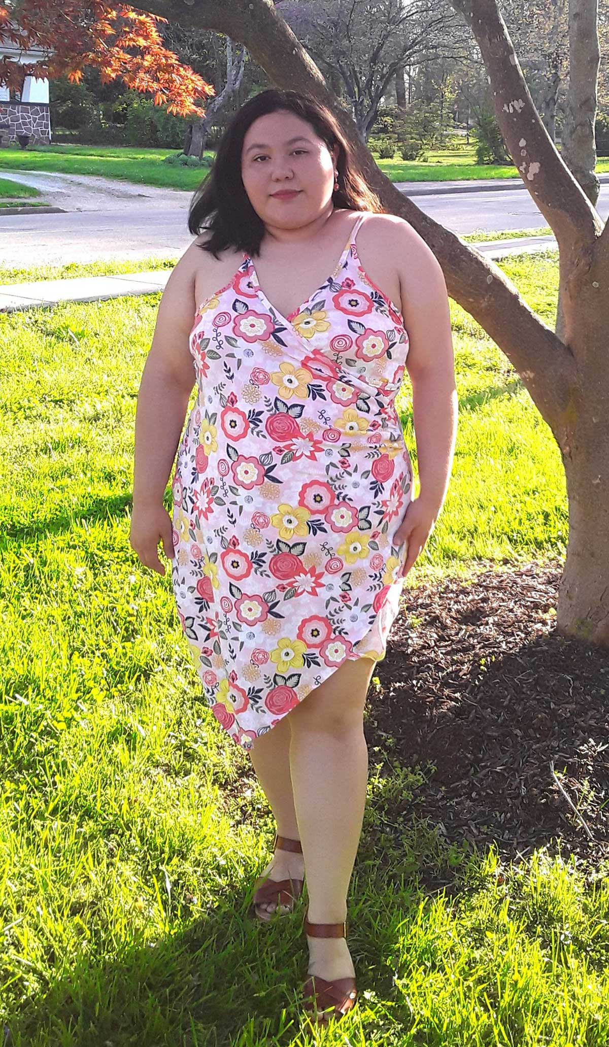 Adult Nia Wrap Dress – Petite Stitchery Adult Nia Wrap Dress – Petite Stitchery
