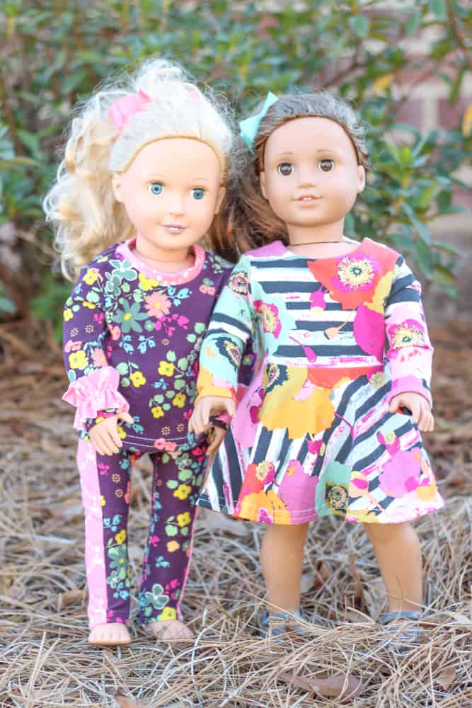 Doll's Hazel, Sapphire, Tansy, Fawn and Mistletoe Bundle – Petite