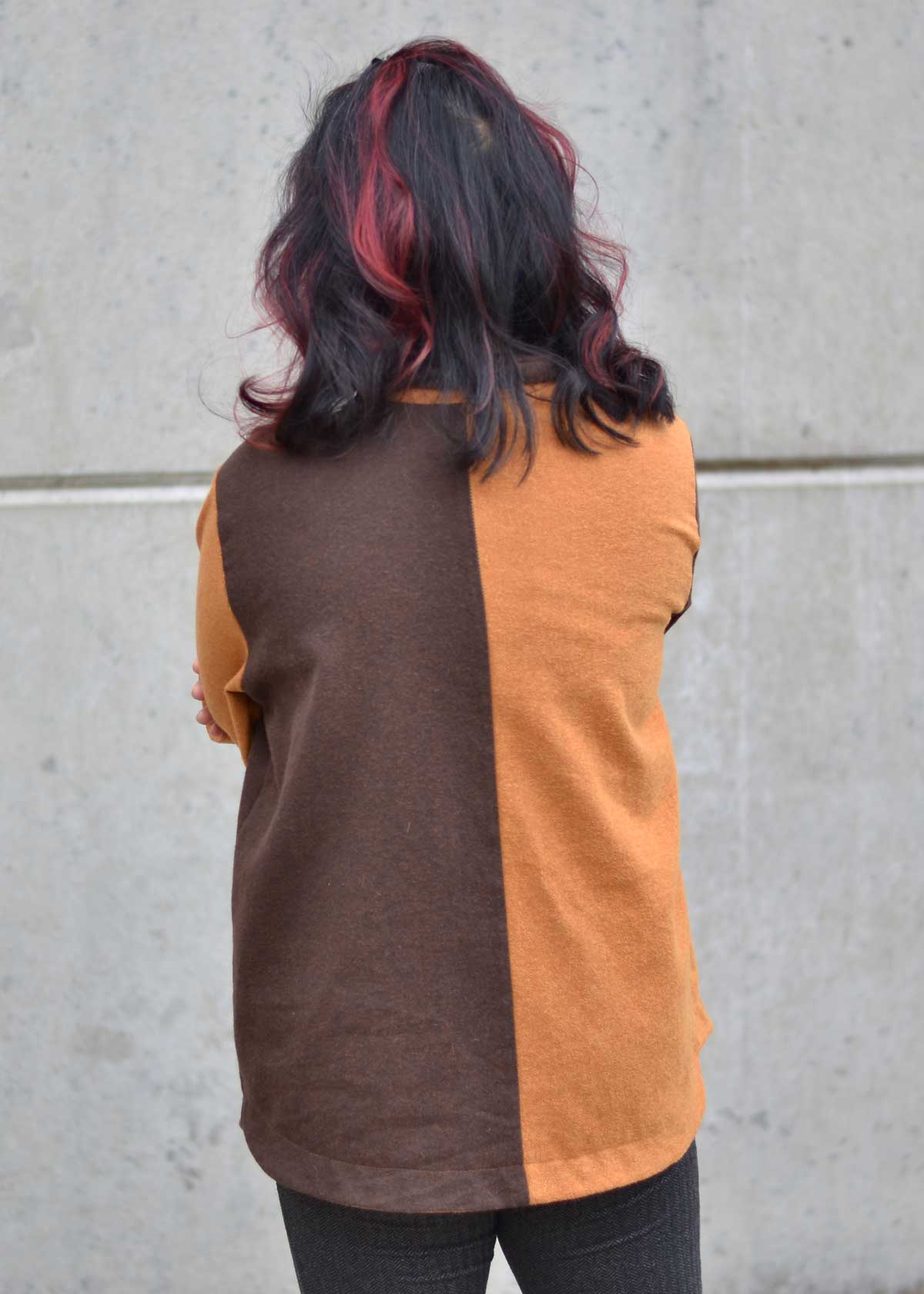Adult Colorblock Pattern Adult Clay Colorblock Jacket – Petite Stitchery